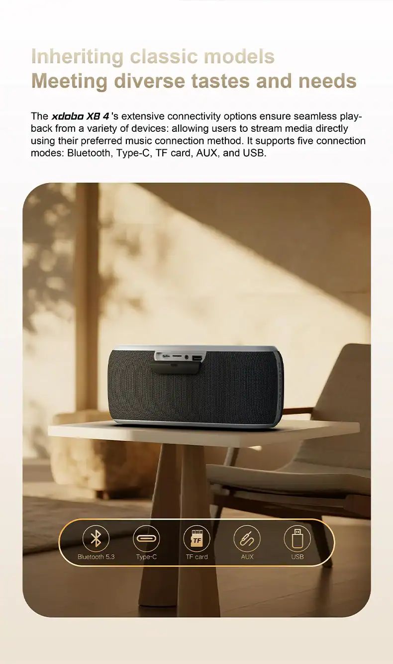 Loa di động bluetooth XDOBO X8 4 Công Suất 60W