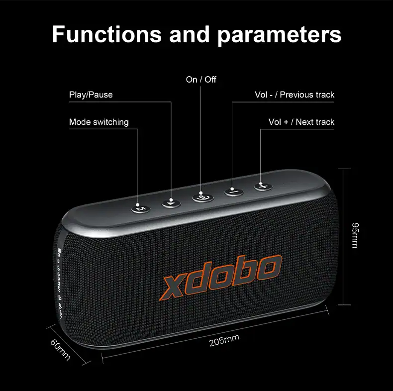 Loa di động bluetooth XDOBO X8 4 Công Suất 60W
