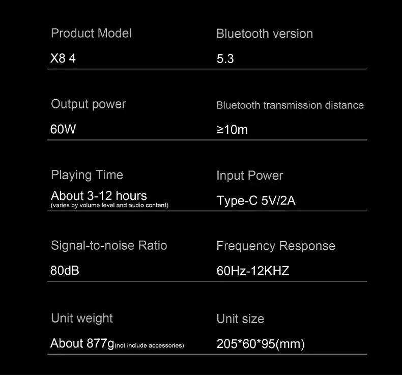 Loa di động bluetooth XDOBO X8 4 Công Suất 60W