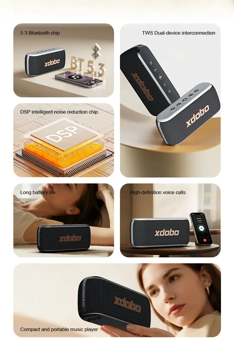Loa di động bluetooth XDOBO X8 4 Công Suất 60W