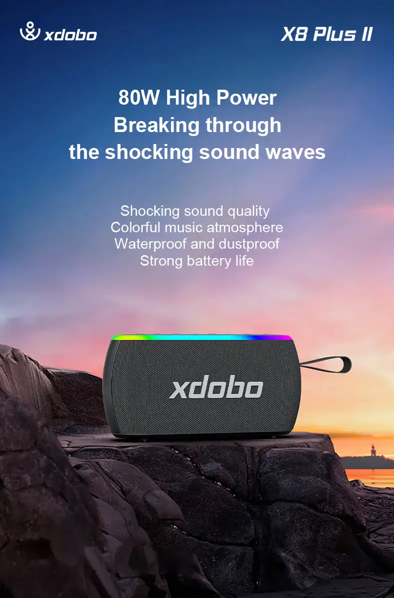 Loa di động bluetooth Xdobo Plus II Công Suất 80W