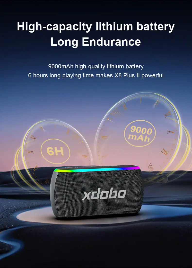 Loa di động bluetooth Xdobo Plus II Công Suất 80W