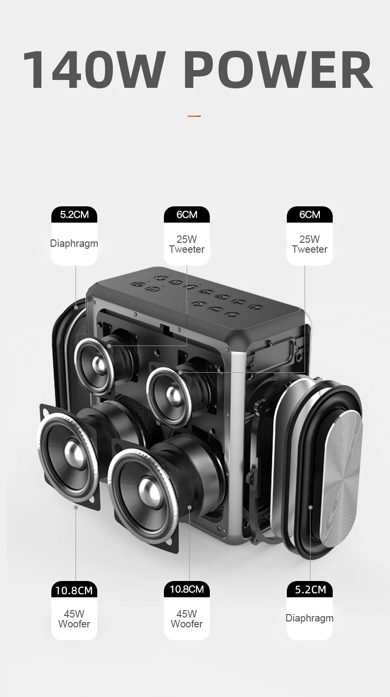 Loa di động bluetooth Karaoke Xdobo KingMax-công suất 140W