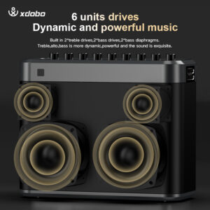 Loa Di động Bluetooth Karaoke Xdobo Tuner – Công Suất 200w Tặng Kèm 2 Micro