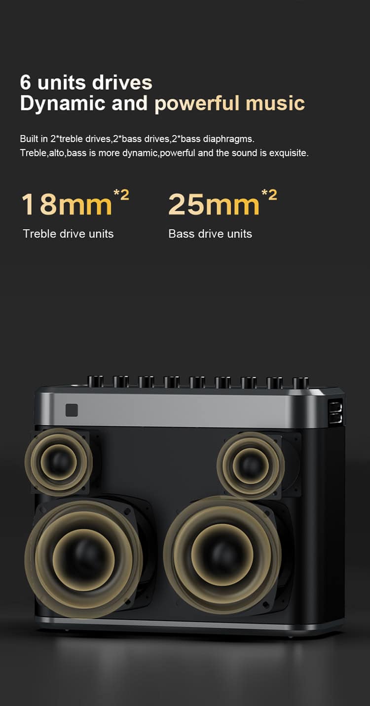 Loa Di động Bluetooth Karaoke Xdobo Tuner – Công Suất 200w Tặng Kèm 2 Micro