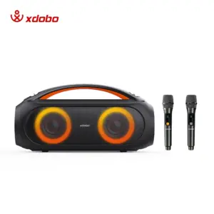 Loa di động bluetooth karaoke Xdobo VIBE PLUS KTV – Tặng kèm 2 micro cao cấp