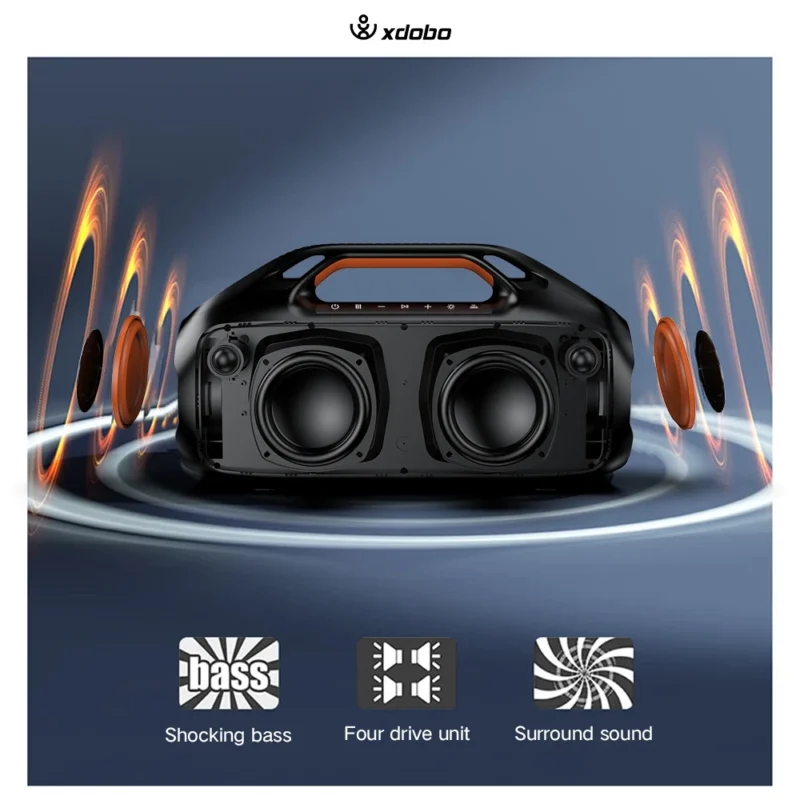 Loa di động bluetooth Xdobo KUNGFU-Công suất 160W