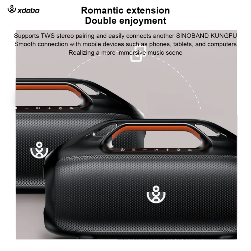 Loa di động bluetooth Xdobo KUNGFU-Công suất 160W