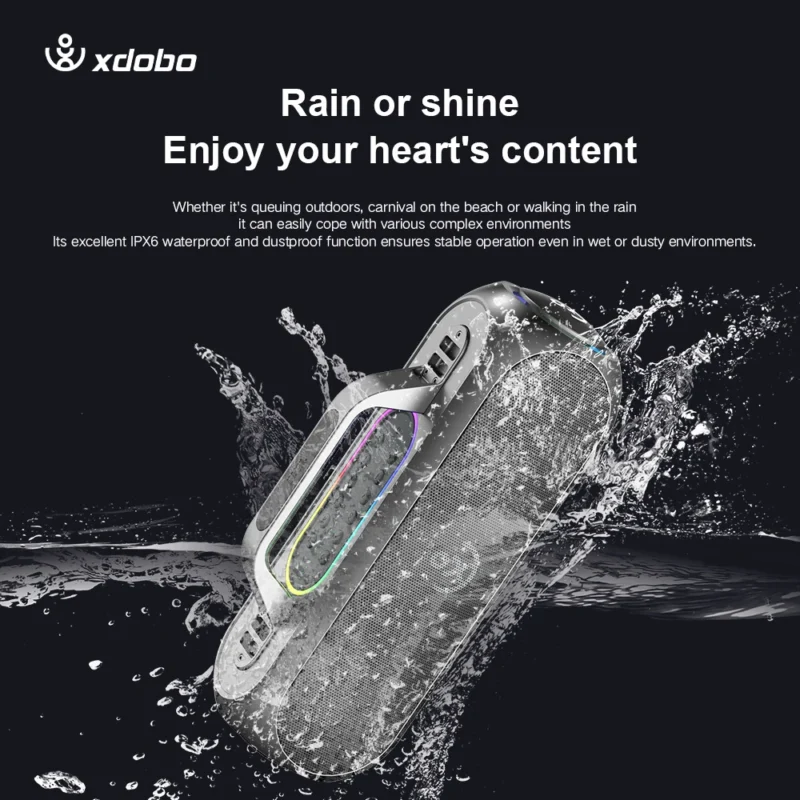 Loa di động bluetooth karaoke Xdobo ELEGANCE – công suất 150W tặng kèm 2 micro