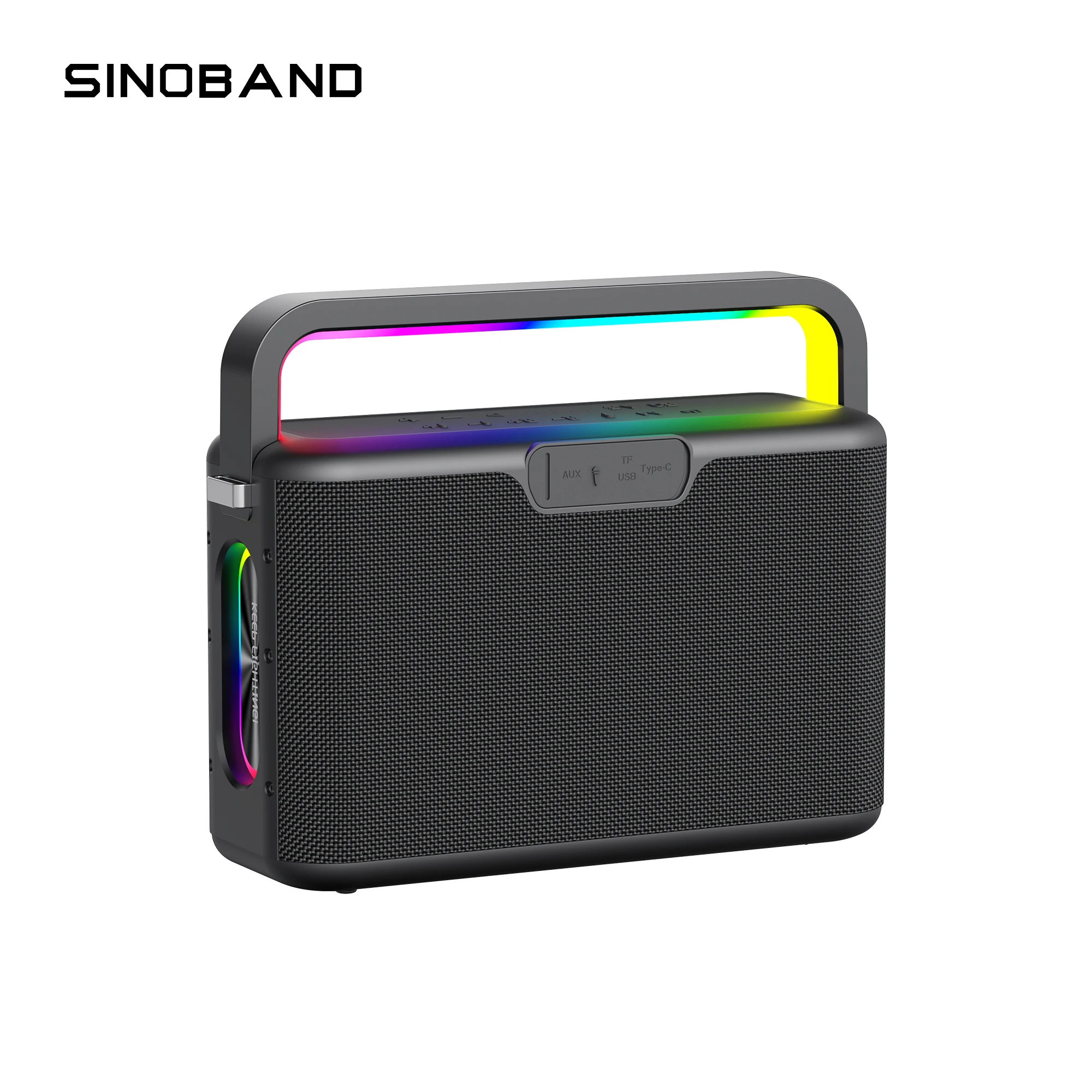Loa di động bluetooth karaoke Xdobo NUTS – công suất 120W tặng kèm 2 micro