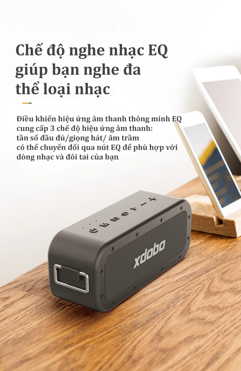 Loa di động bluetooth Xdobo Wake 1983 Plus Công Suất 80W