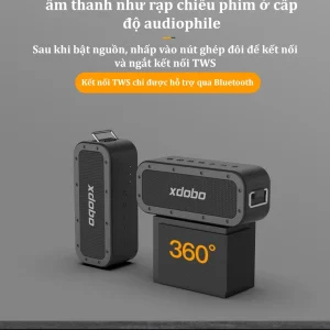 Loa di động bluetooth Xdobo Wake 1983 Plus Công Suất 80W