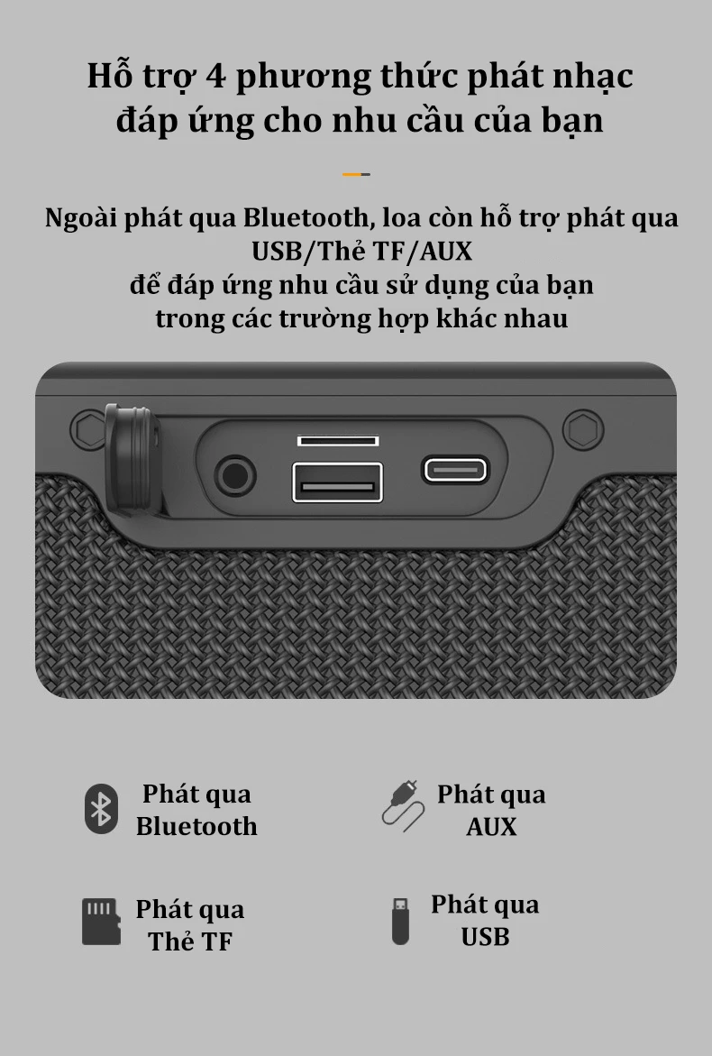 Loa di động bluetooth Xdobo Wake 1983 Plus Công Suất 80W